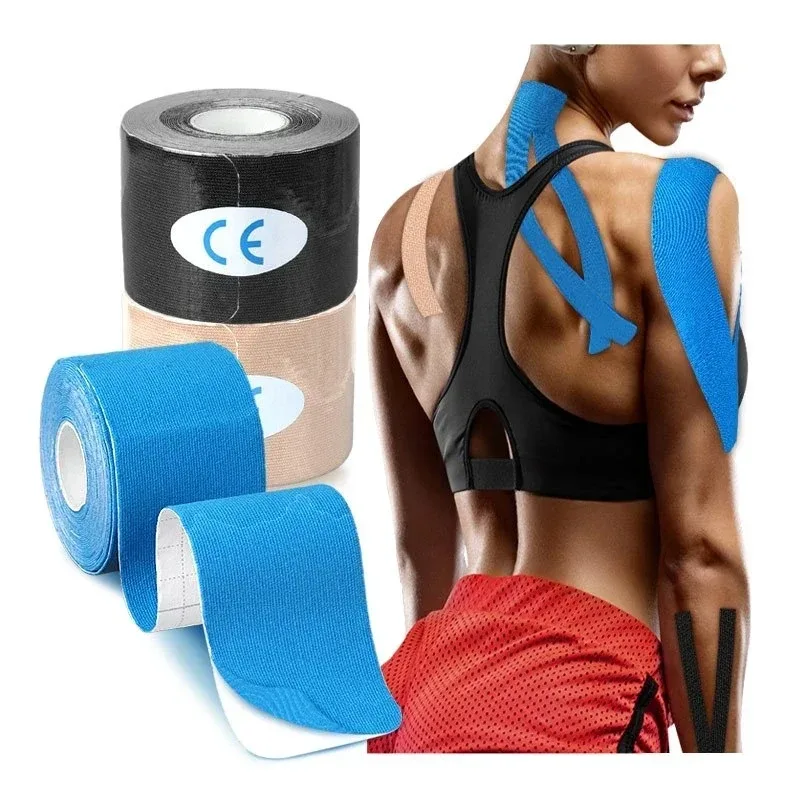 5-10 سنتيمتر الرياضة كينيسيو ا - مراجعة Kinesiology Tape Sports وسعره