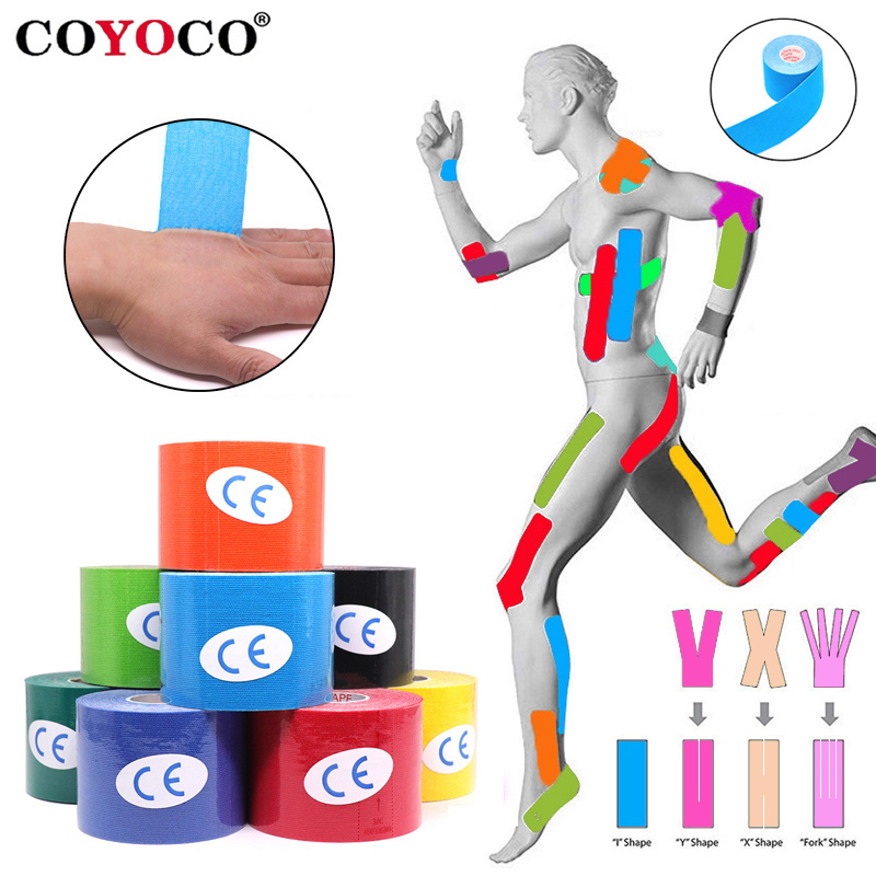 عرض 2.5 سنتيمتر-10 سنتيمتر شري - مراجعة Kinesiology Tape Sports وسعره