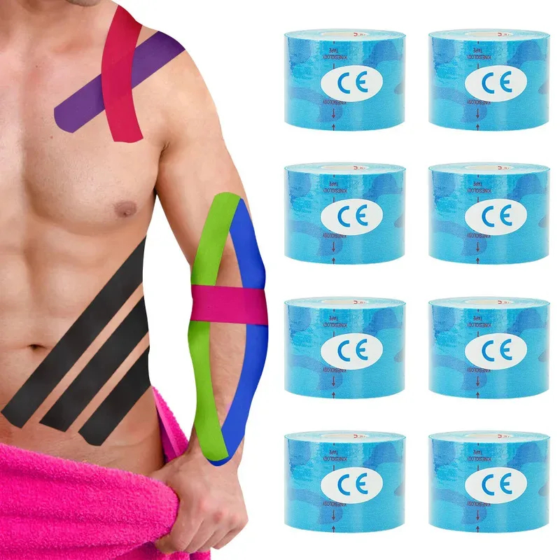 1-5 قطع من شريط الكينيسيولوجي  - مراجعة Kinesiology Tape Sports وسعره
